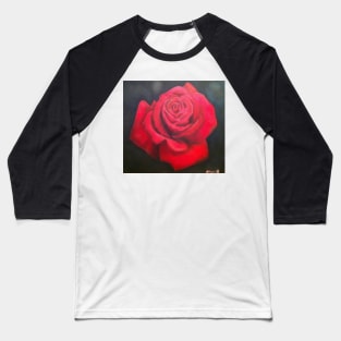 Red Rose Baseball T-Shirt